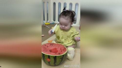 吃瓜小儿,揭秘儿童世界中的趣味与成长